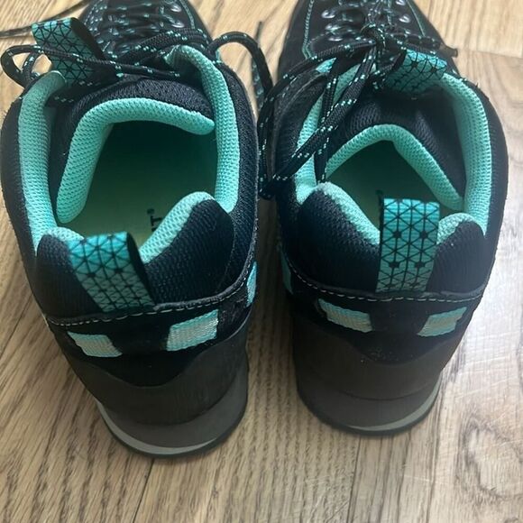 GARMONT DRAGONTAIL LT AQUA BLACK/LIGHT GREEN HIKING TRAIL SHOES SIZE 8 - Picture 8 of 8